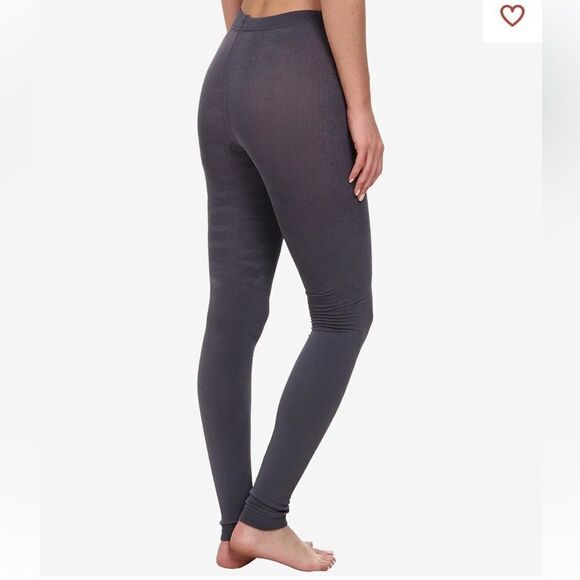 REVOLVE Plush Extra Soft Fleece Lined Footless Gray Tights Sizes S/M - Picture 4 of 12